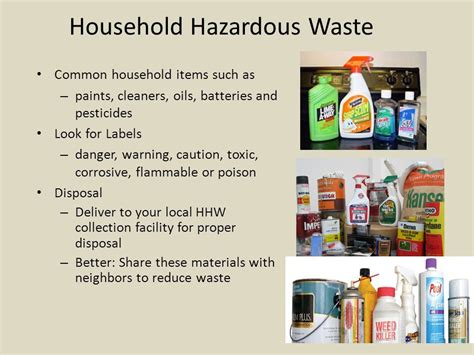 Household Hazardous Waste Collection .